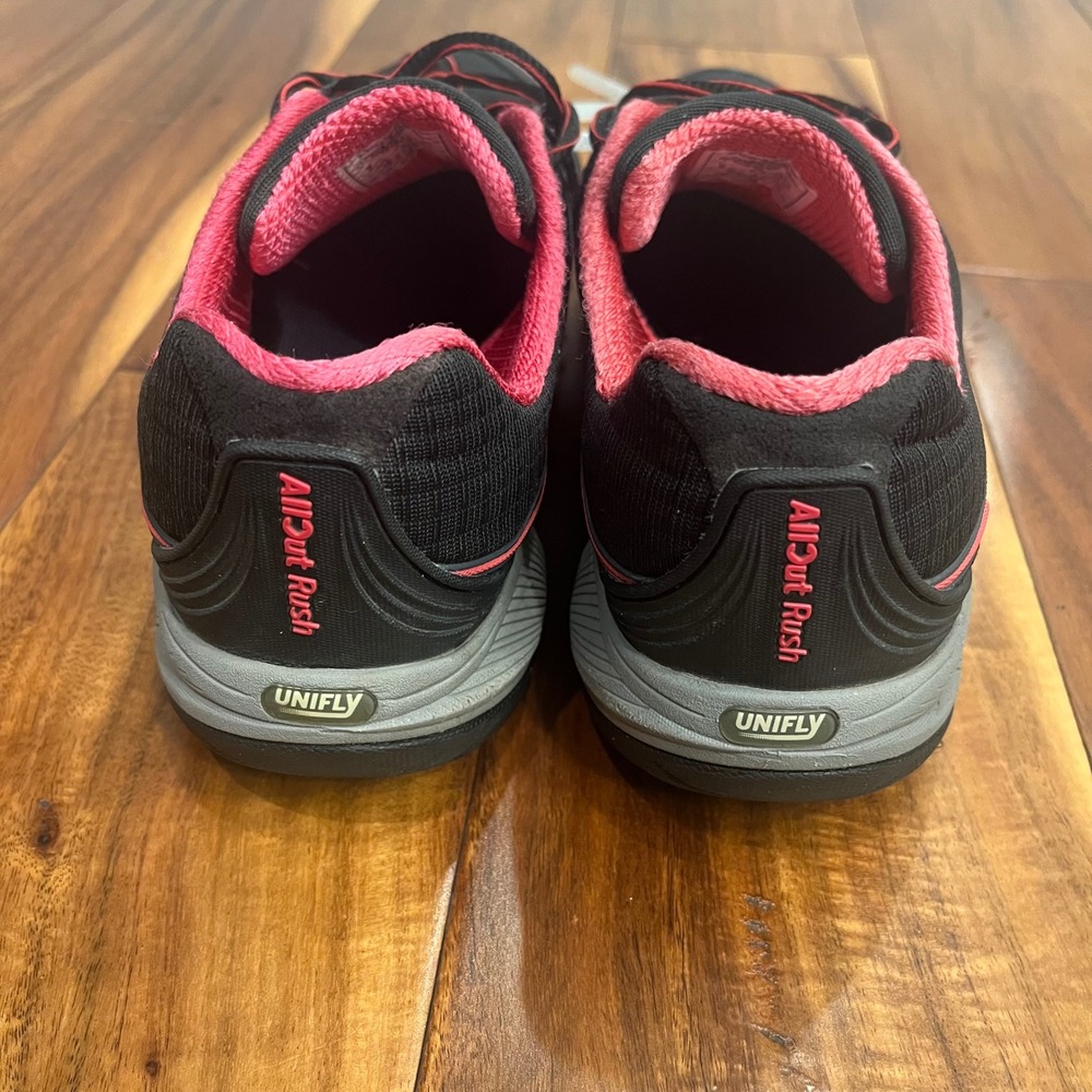 Merrell‎ All Out Rush Women Size 9 Black Pink outdoor Trail Running Shoes J06482 - Picture 4 of 7